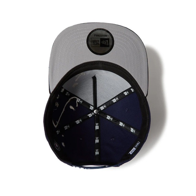  ニューエラ キャップ 5-Panel Square Visor Dripping ニューヨーク・ヤンキース ライトネイビー ネイビーバイザー 
