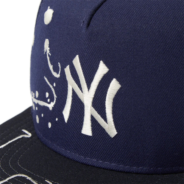 ニューエラ キャップ 5-Panel Square Visor Dripping ニューヨーク