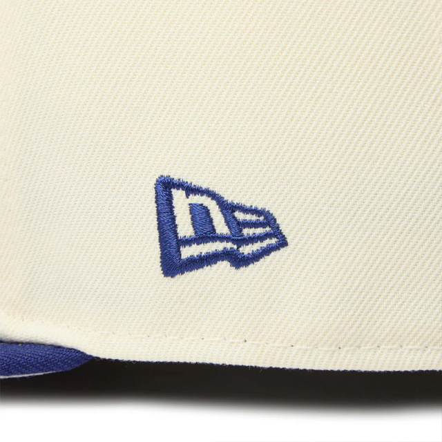  ニューエラ キャップ 5-Panel Square Visor Dripping ロサンゼルス・ドジャース クローム ダークロイヤルバイザー 