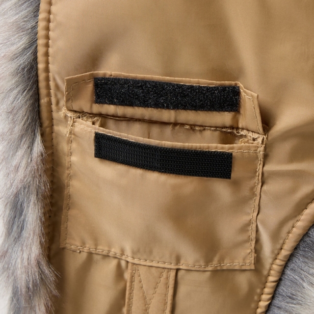 ニューエラ トラッパー Dogear Water Repellent ファー 25FW ベージュ 14668875