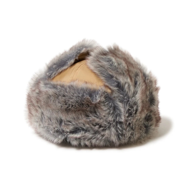 ニューエラ トラッパー Dogear Water Repellent ファー 25FW ベージュ 14668875