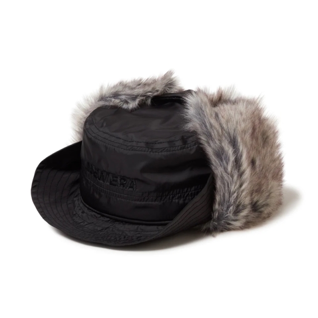 ニューエラ ハット アドベンチャーライト Dogear Water Repellent ファー ユニセックス 25FW ブラック 14668931