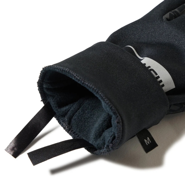 ニューエラ イータッチ フリース ウォーマーグローブ ボックスロゴ ブラック/グレー