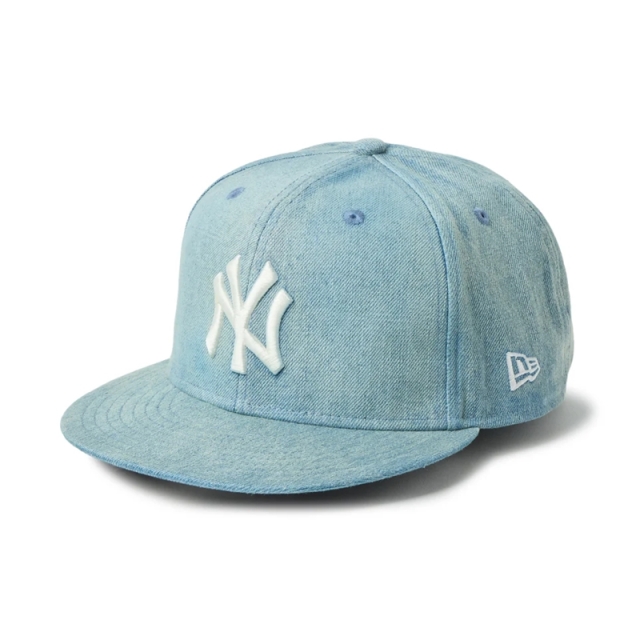 ニューエラ キャップ 9FIFTY ニューヨーク・ヤンキース ウォッシュドデニム ユニセックス 26SS ネイビー 14744811