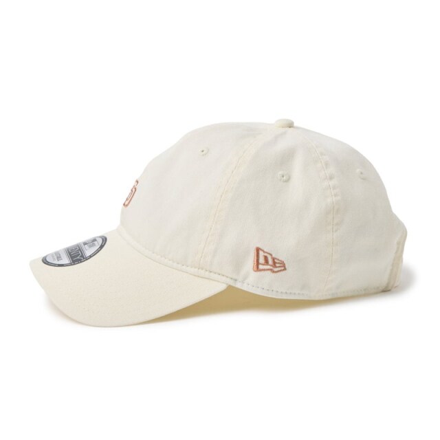ニューエラ キャップ 9TWENTY MLB ベージュ スウェットバンド サンディエゴ・パドレス ユニセックス 26SS クロームホワイト 14745031