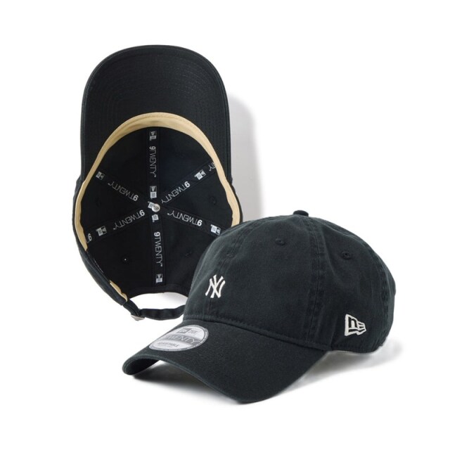 ニューエラ キャップ 9TWENTY MLB ベージュ スウェットバンド ニューヨーク・ヤンキース ユニセックス 26SS ブラック 14745058