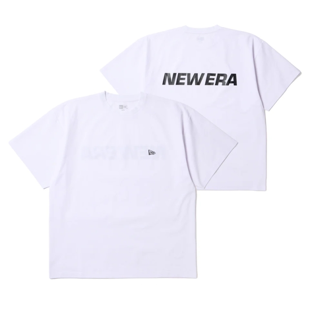 ニューエラ 半袖 ユーティリティー オーバーサイズド Tシャツ Wordmark Logo ホワイト 14774253