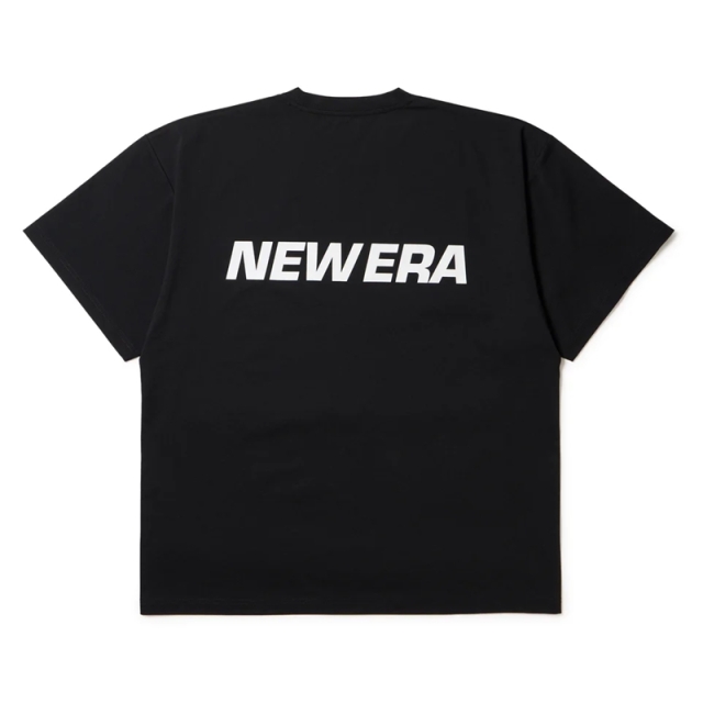 ニューエラ 半袖 ユーティリティー オーバーサイズド Tシャツ Wordmark Logo ブラック 14774254