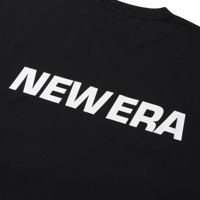 ニューエラ 半袖 ユーティリティー オーバーサイズド Tシャツ Wordmark Logo ブラック 14774254