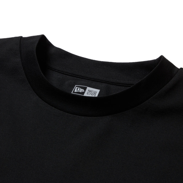 ニューエラ 長袖 ユーティリティー オーバーサイズド Tシャツ Wordmark Logo ブラック 14774269