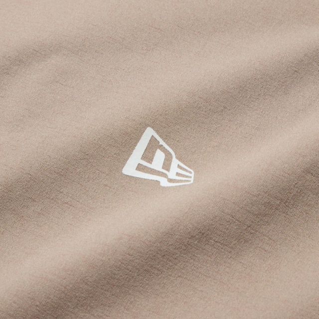 ニューエラ 長袖 ユーティリティー オーバーサイズド Tシャツ Wordmark Logo アッシュブラウン 14774270