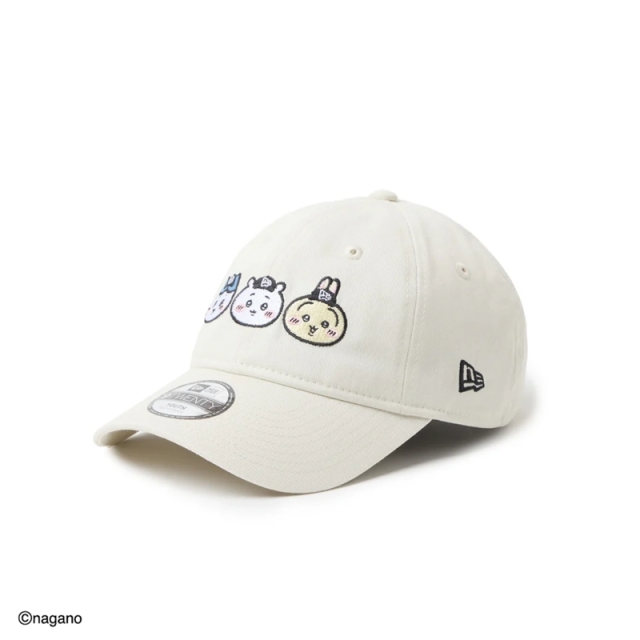 ニューエラ キャップ Youth 9TWENTY ちいかわ・ハチワレ・うさぎ キッズ 26SS アイボリー 14864477