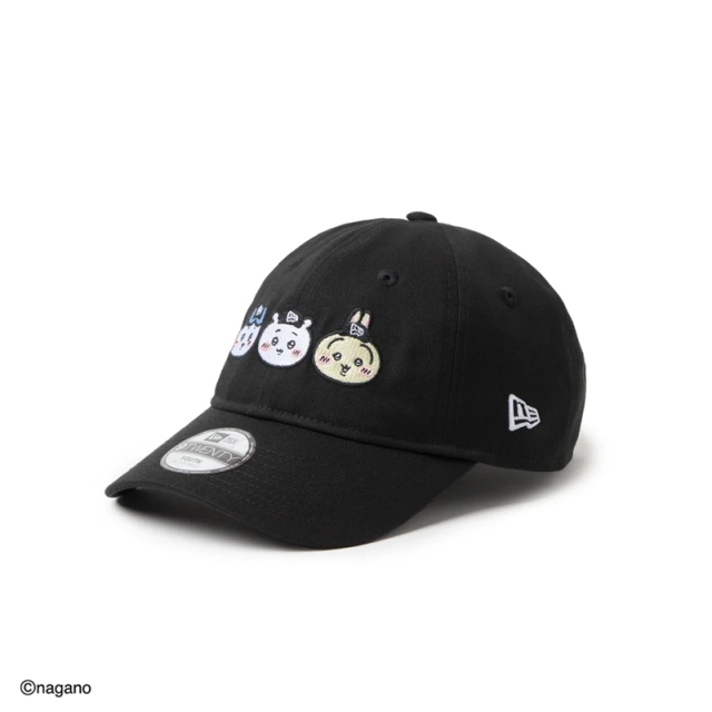 ニューエラ キャップ Youth 9TWENTY ちいかわ・ハチワレ・うさぎ キッズ 26SS ブラック 14864478