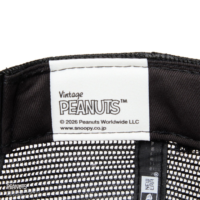 ニューエラ キャップ 9FORTY PEANUTS JOE COOL ユニセックス 26SS ブラック 14865348