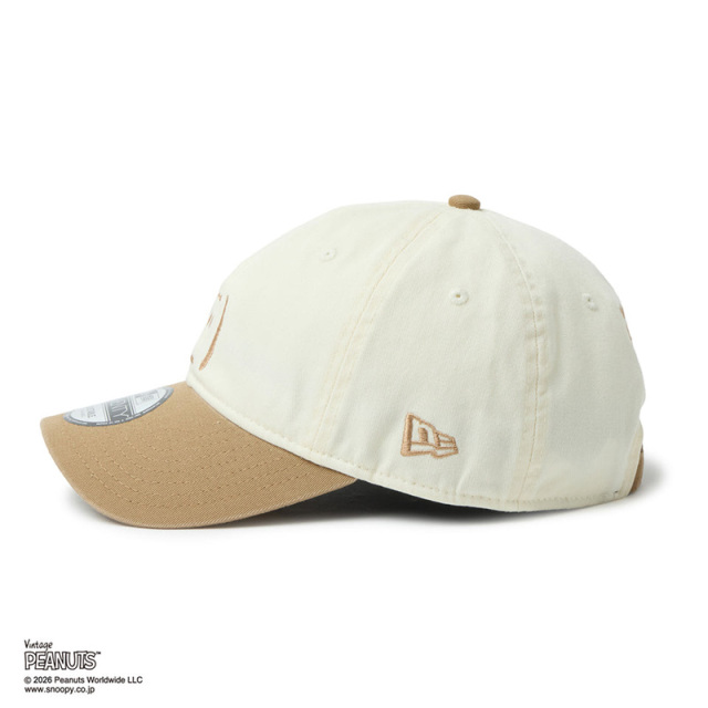 ニューエラ キャップ 9TWENTY PEANUTS 2-Tone ユニセックス 26SS クロームホワイト/カーキ 14865366