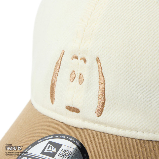 ニューエラ キャップ 9TWENTY PEANUTS 2-Tone ユニセックス 26SS クロームホワイト/カーキ 14865366