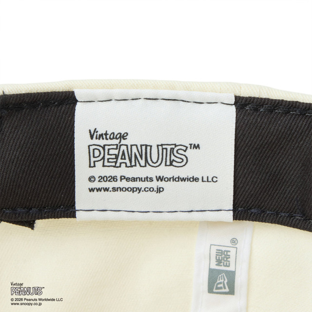 ニューエラ キャップ 9TWENTY PEANUTS 2-Tone ユニセックス 26SS クロームホワイト/カーキ 14865367