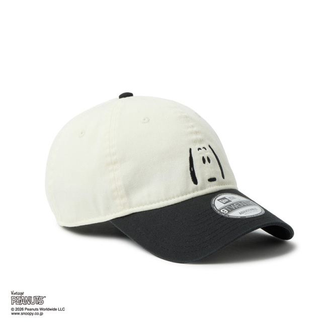 ニューエラ キャップ 9TWENTY PEANUTS 2-Tone ユニセックス 26SS クロームホワイト/カーキ 14865367