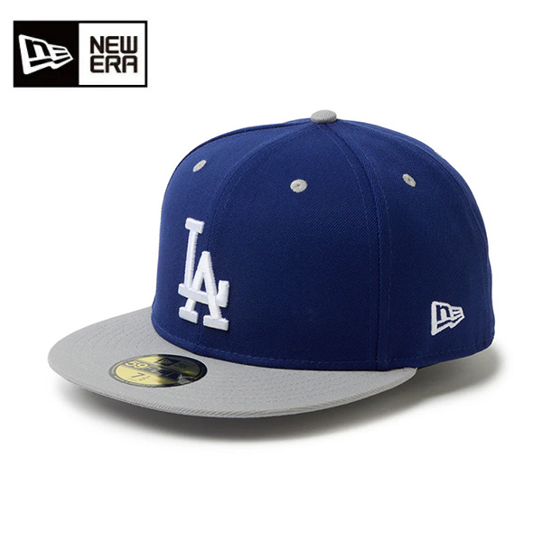ニューエラ キャップ 59FIFTY Powered by GORO (min-nano) ロサンゼルス・ドジャース ユニセックス 26SS ダークロイヤル/グレー 14880418