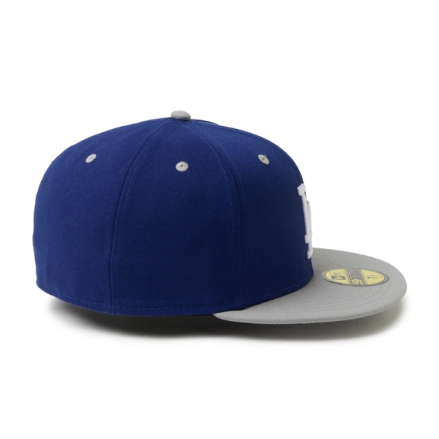 ニューエラ キャップ 59FIFTY Powered by GORO (min-nano) ロサンゼルス・ドジャース ユニセックス 26SS ダークロイヤル/グレー 14880418
