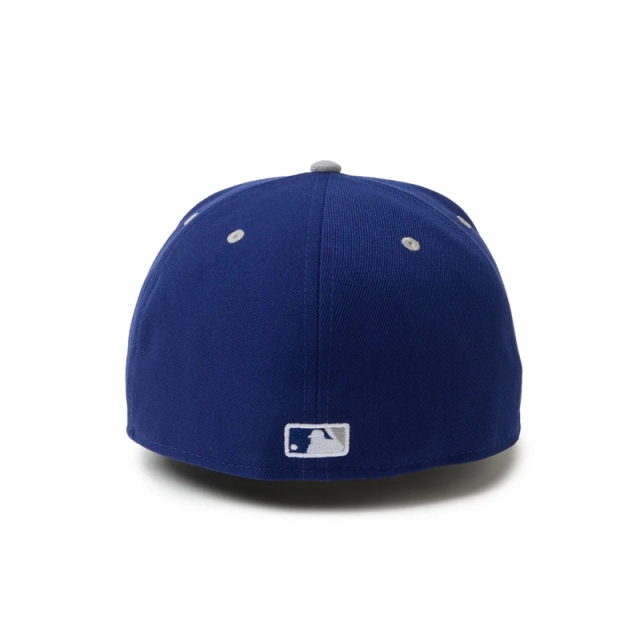 ニューエラ キャップ 59FIFTY Powered by GORO (min-nano) ロサンゼルス・ドジャース ユニセックス 26SS ダークロイヤル/グレー 14880418