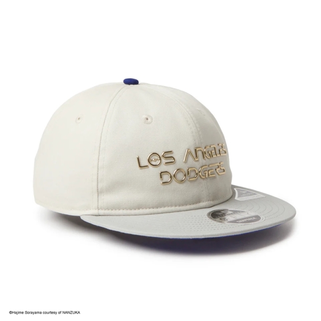 ニューエラ キャップ RC 9FIFTY Flat Visor HAJIME SORAYAMA TPUロゴ ロサンゼルス・ドジャース アイボリー ミディアムシルバー 14881900
