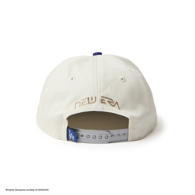 ニューエラ キャップ RC 9FIFTY Flat Visor HAJIME SORAYAMA TPUロゴ ロサンゼルス・ドジャース アイボリー ミディアムシルバー 14881900