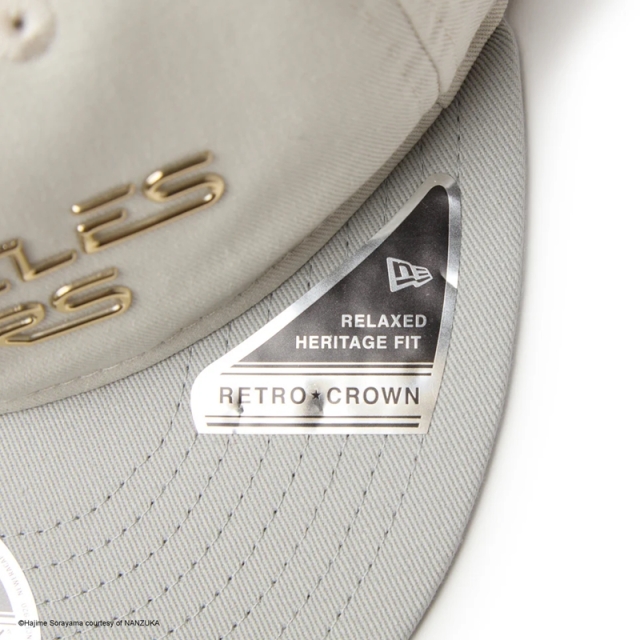 ニューエラ キャップ RC 9FIFTY Flat Visor HAJIME SORAYAMA TPUロゴ ロサンゼルス・ドジャース アイボリー ミディアムシルバー 14881900