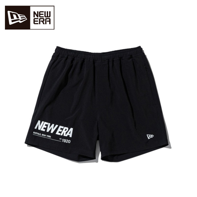 NEW ERA Men's フィットネス水着 スイムトランクス ワードマーク メンズ 26SS