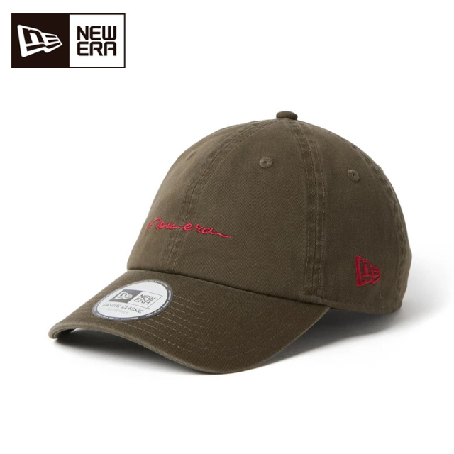 ニューエラ キャップ カジュアルクラシック Handwritten Logo ユニセックス 26FW モス 15136962 フリー 帽子 NEW ERA メンズ レディース