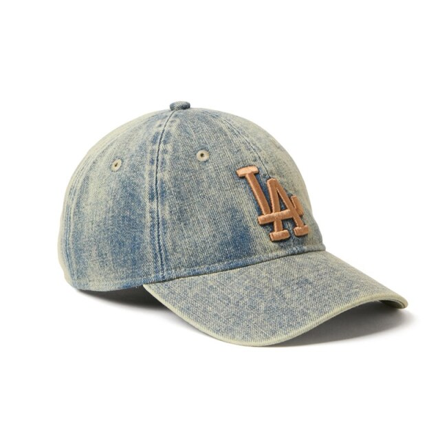 ニューエラ キャップ 9TWENTY Over Dye Denim ロサンゼルス・ドジャース ユニセックス 26FW
