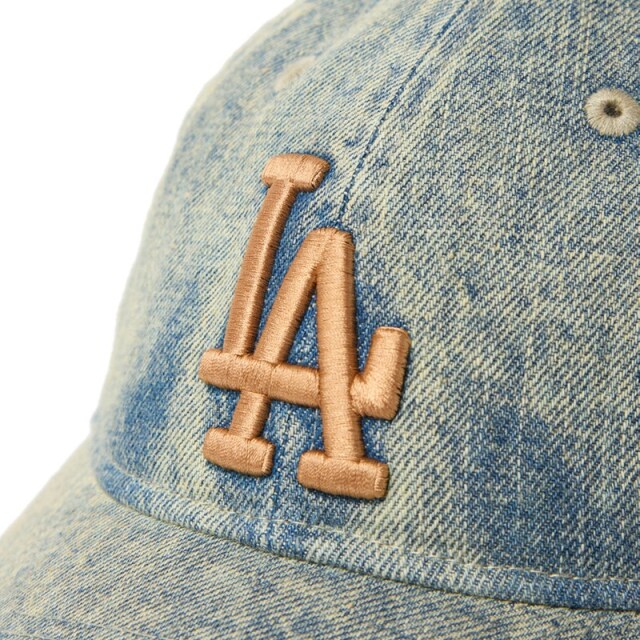 ニューエラ キャップ 9TWENTY Over Dye Denim ロサンゼルス・ドジャース ユニセックス 26FW
