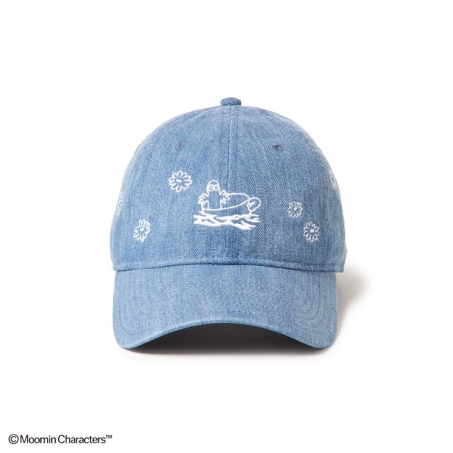 ニューエラ キャップ 9TWENTY Moomin Flower ニョロニョロ ウォッシュドデニム ユニセックス 26FW