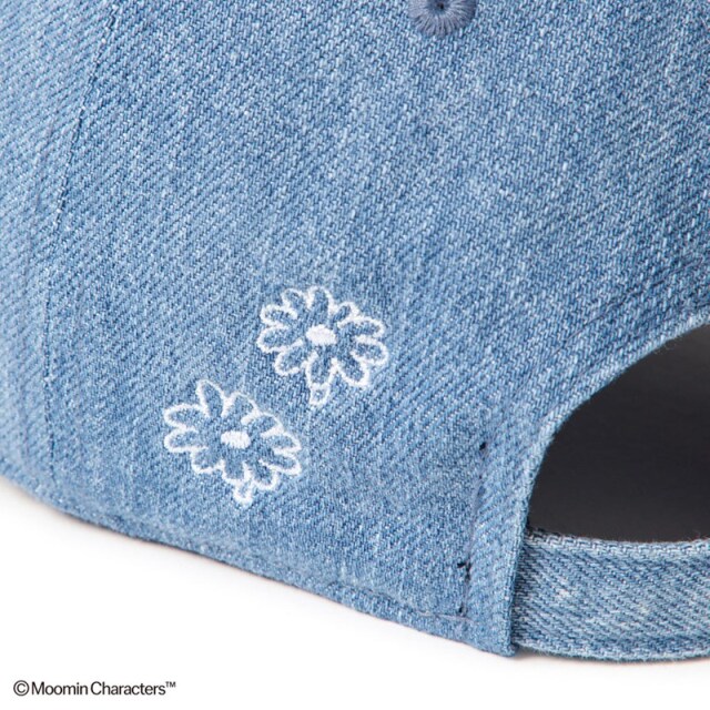 ニューエラ キャップ 9TWENTY Moomin Flower ニョロニョロ ウォッシュドデニム ユニセックス 26FW