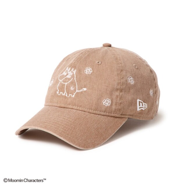 ニューエラ キャップ 9TWENTY Moomin Flower ムーミン スノークのおじょうさん イタリアンウォッシュ ユニセックス 26FW