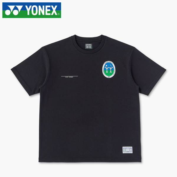 YONEX ヨネックス 80THユニTシャツ ユニセックス 26FW ブラック (16957A-007)