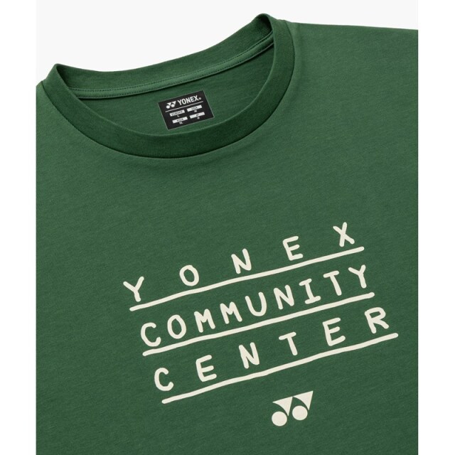 YONEX ヨネックス 80THユニTシャツ ユニセックス 26FW グリーン (16959A-003) 