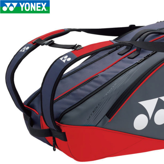 ヨネックス ラケットバッグ6 YONEX BAG2202R テニスバッグ テニスラケット6本収納可 ラケバ プロシリーズ