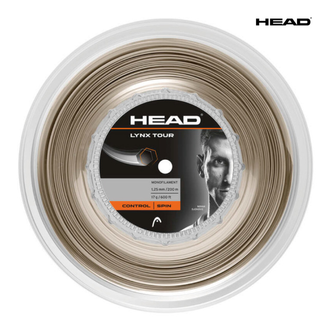 HEAD LYNX TOUR リンクスツアー 200m ロール ヘッド 281799 硬式