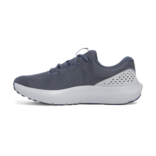 アンダーアーマー UAチャージド サージ4 ランニングシューズ メンズ 25FW グレー (3027000) UA CHARGED  スニーカー 軽量 メッシュ