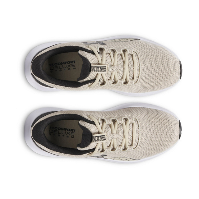 アンダーアーマー UAチャージド サージ4 ランニングシューズ メンズ 25FW ベージュ (3027000) UA CHARGED  スニーカー 軽量 メッシュ