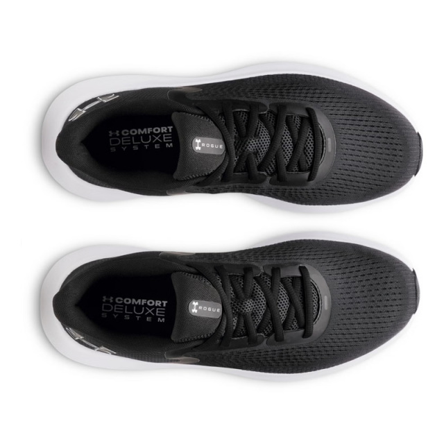 アンダーアーマー UAチャージド ローグ5 ワイド ランニングシューズ メンズ 25FW ブラック (3028255) 