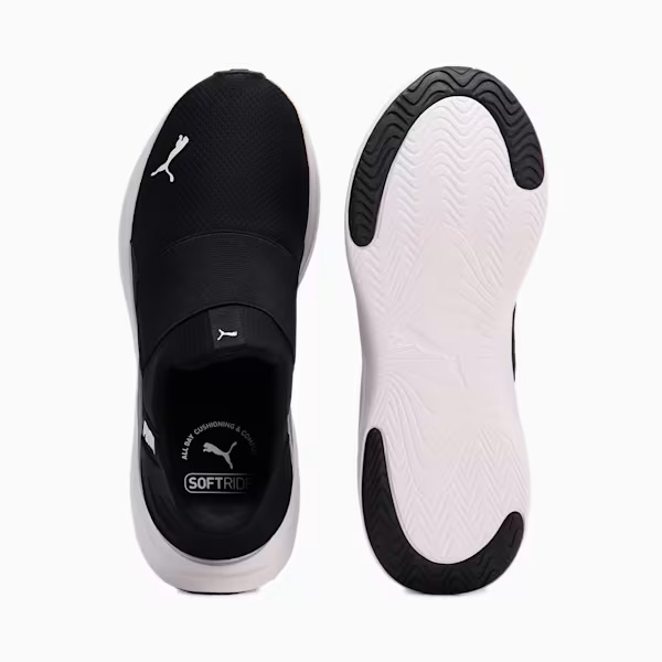 PUMA ウィメンズ ソフトライド ハーモニー イーズイン ランニングシューズ レディース 24SS ブラック (310931)