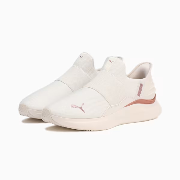 PUMA ウィメンズ ソフトライド ハーモニー イーズイン ランニングシューズ レディース 24SS ホワイト (310931) 
