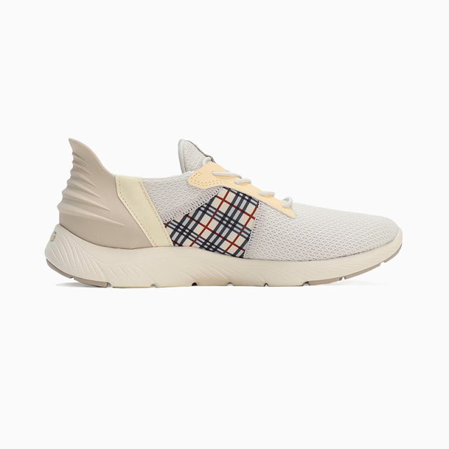 PUMA ウィメンズ ソフトライド レミ イーズインチェッカー ランニングシューズ レディース 24SS グレー×ダスト (311077) 