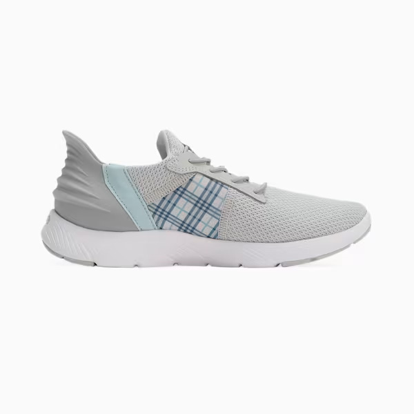 PUMA ウィメンズ ソフトライド レミ イーズインチェッカー ランニングシューズ レディース 24SS グレー×グレー (311077)