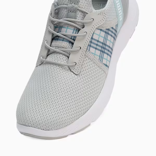 PUMA ウィメンズ ソフトライド レミ イーズインチェッカー ランニングシューズ レディース 24SS グレー×グレー (311077)