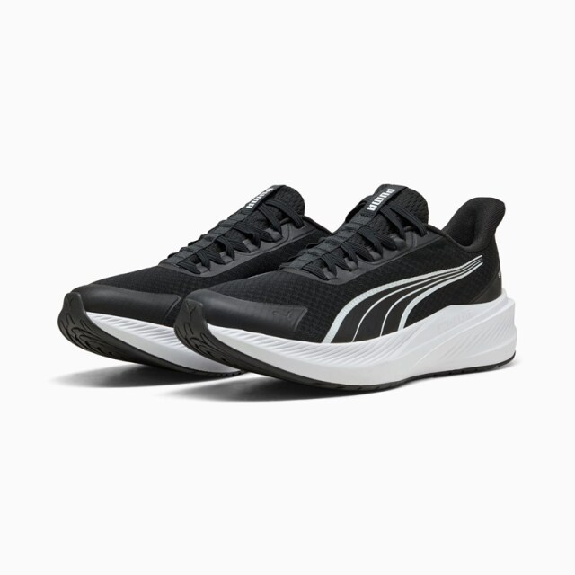  PUMA ダッシャー ライトイーズイン ユニセックス 26SS ブラック/ホワイト 3312963-11