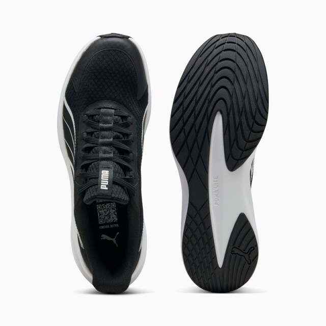  PUMA ダッシャー ライトイーズイン ユニセックス 26SS ブラック/ホワイト 3312963-11
