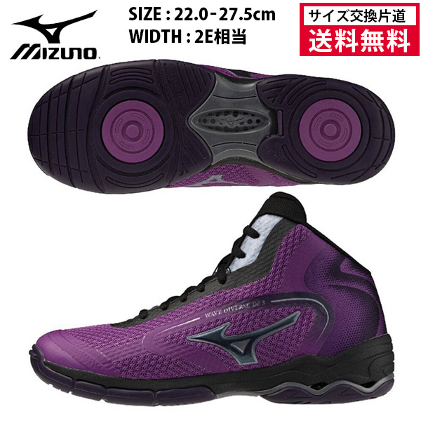 ミズノ ウエーブダイバースDE3 Ltd フィットネスシューズ ユニセックス 26FW